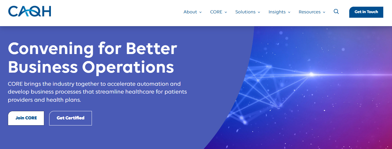 CAQH - Healthcare Provider Data Management