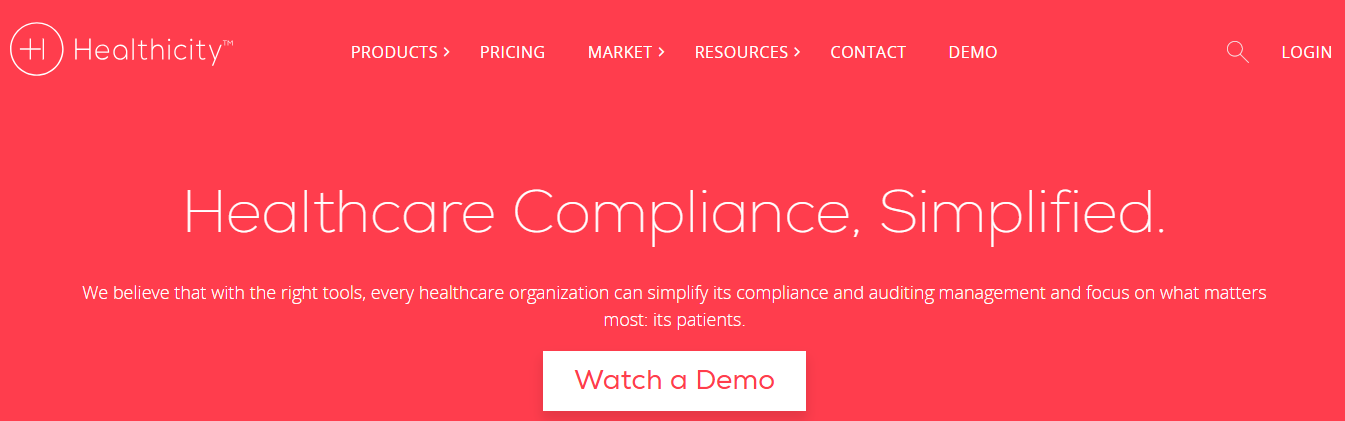 healthicity - Healthcare Data Compliance