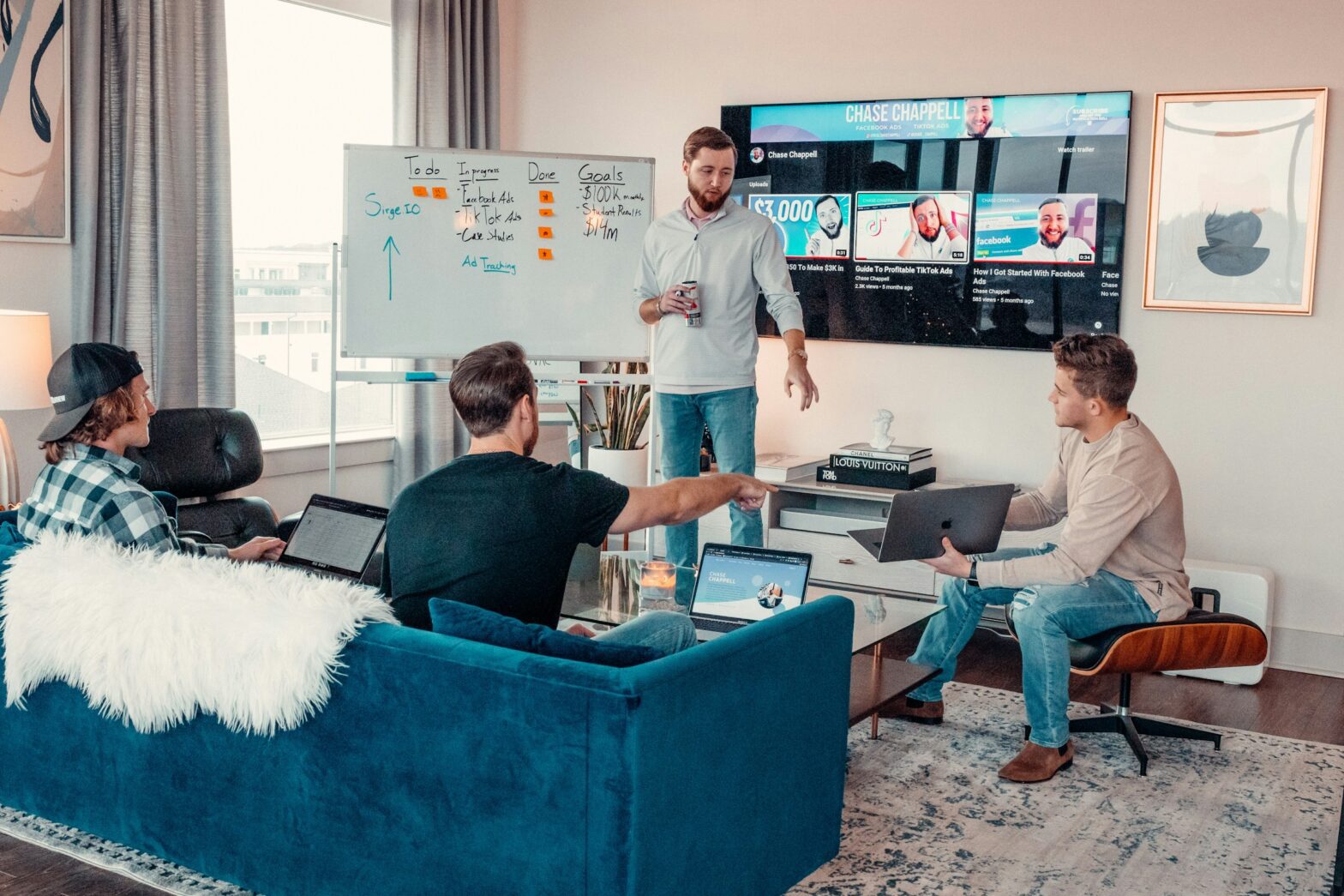 man presenting - How to Hire A Project Manager