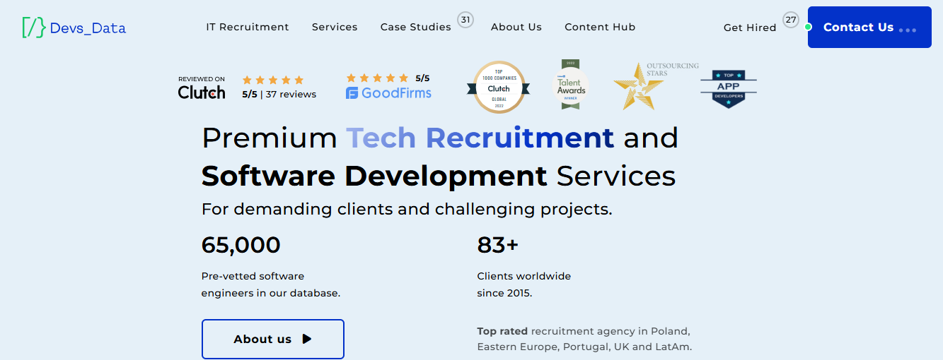 devs data - Scrum Master Recruitment Agencies