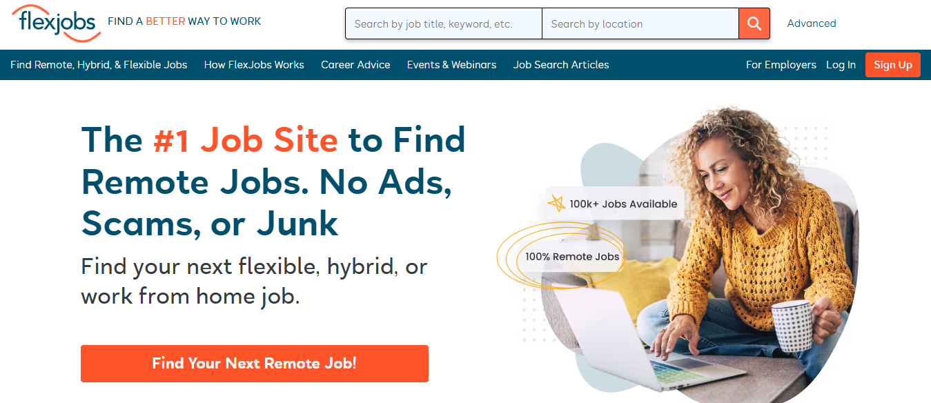 flex jobs - Dice.com Alternatives 